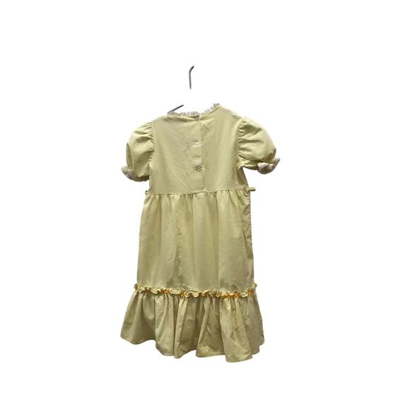 Vintage jc penny maxi dress with lace embroidery size 6x - Picture 2 of 3